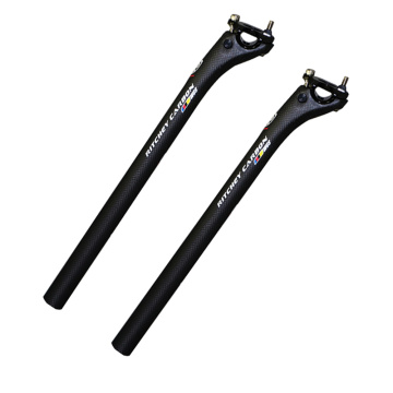 Cycling Carbon Seatpost Mountain Bike 31.6/30.8mm Road bike Seat post 27.2mm MTB Carbon fiber seat tube Offset 20mm