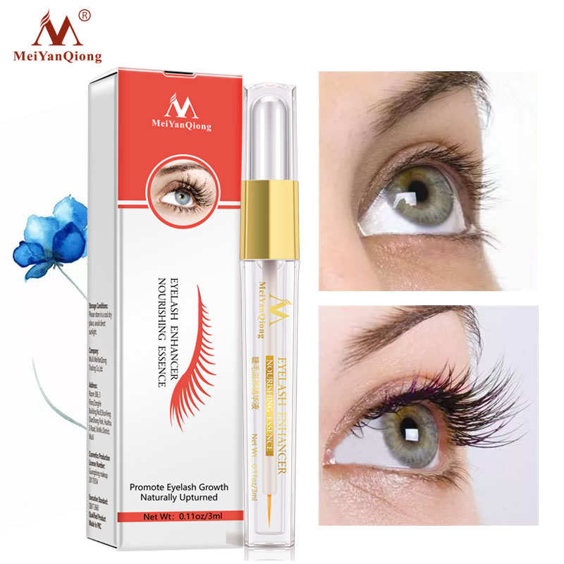 2pcs/lot Super Eyelash Growth Treatments Make Up Eyelash Care Lengthening Thick Eye Care Serum Eye Curling Herbal Extract
