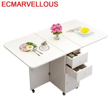 Oro Ouro Pliante Small Apartment Portable Restaurant Children Kitchen Furniture De Jantar Mesa Plegable Folding Dining Table