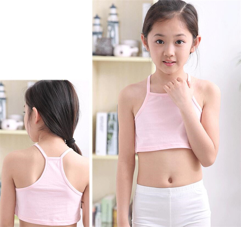 Girls camisole girl cotton vest child world of tank girls underwear candy color girls tank tops kids clothing models