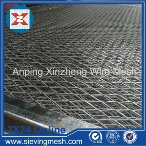 Pvc Coated Expanded Metal Mesh Fence