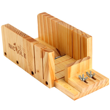 Adjustable Soap Cutter Wood Box Multifunction Cutting and Beveler Planer Tool for Handmade Soap Making Tool