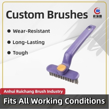 Rotatable Gap Cleaning Brushes Multi-Scene