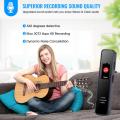 Professional Voice Activated Digital Voice Recorder USB 8GB 16GBLossless Mp3 Player Password Protection Timer Record For Note