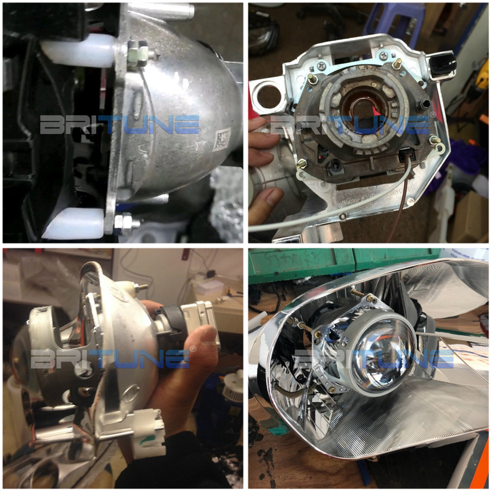 Headlight Retrofit Tool For Hella 3R G5/Koito Q5 Bi-xenon Projector Lens Screw Nut Suit Kits DIY Car Lights Accessories Tuning