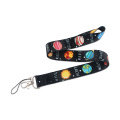 E2226 Nutural Space Simple Multi-function Mobile Phone Strap Tags Neck Lanyards for key ID Lanyards Badges Neck Straps webbing