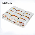 12 Coils/Lot Multicolored Mouth Paper Magic Tricks Colorful Mouth Coils Magic Prop Magician Supplies Illusion Magic Toys