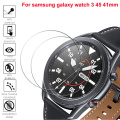 Clear Film Tempered Glass Screen Protector for Samsung Galaxy Watch 3 45mm 41mm Smart Watch Band Strap Accessories Cover