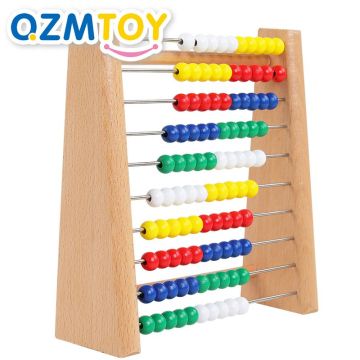 Wooden Abacus Baby Math Toys Mathematics Calculation Frame Wooden Toys Early Learning Montessori Educational Toys For Children