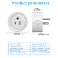 SMATRUL Tuya WiFi Smart Plug US Adaptor Wireless Remote Voice Control Power Monitor Outlet Timer Socket for Alexa Google Home