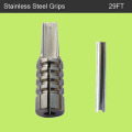 Big Size Magnum Flat Stainless Steel Tattoo Grip with Backstem