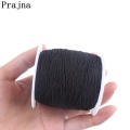 Prajna White Black Elastic Thread Polyester Machine Sewing Thread Beading Industry Fabric Supplier Accessory 200 Meters/Roll DIY