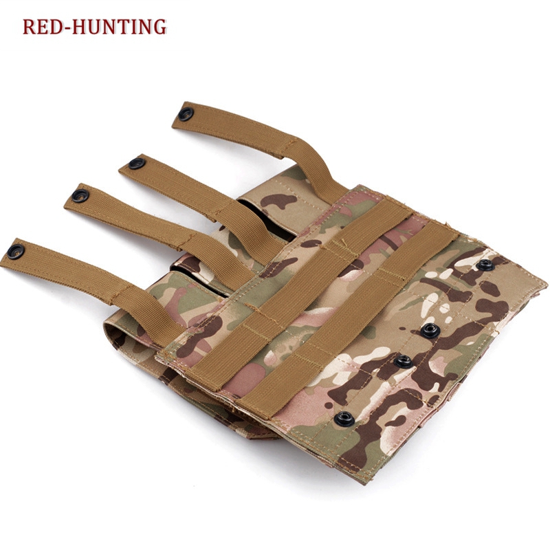 Tactical Hunting Molle 5.56mm Triple Magazine Pouch Holster Bag Outdoor Equipment Magazine Pouch Bag