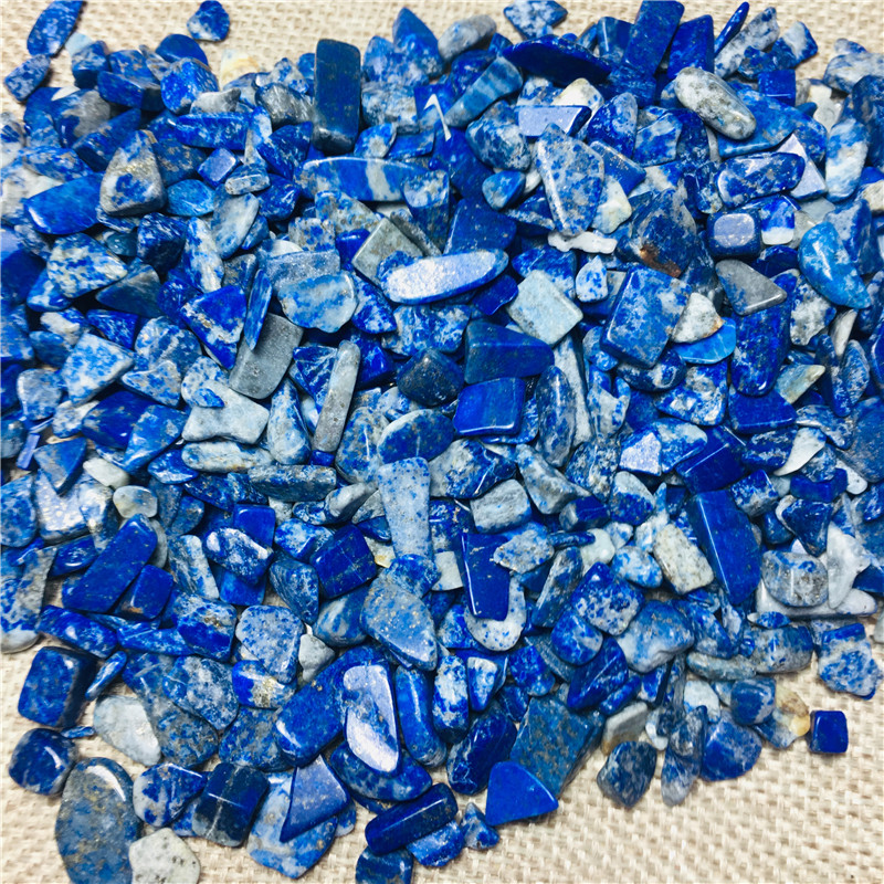 100g tumbling gem Lapis lazuli natural quartz mineral is used to heal chakras