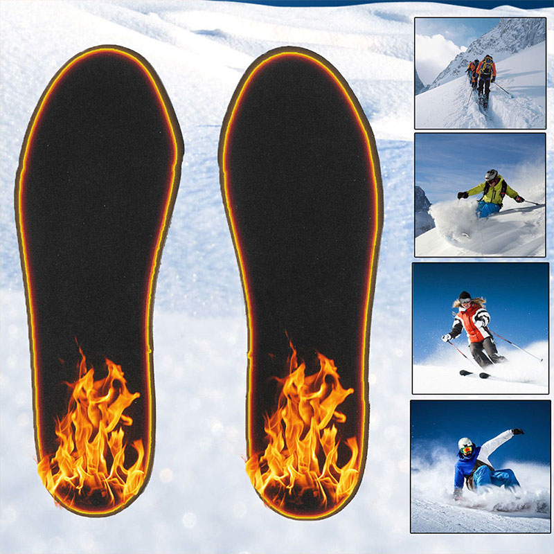 New USB Heated Insoles Heated Insoles Separate Foot Warmer Cushion Thermal Foot Warmer Health Soles Electric Foot Heated