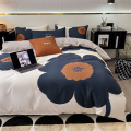 New arriveal 100%cotton floral printed bed sheets bedding