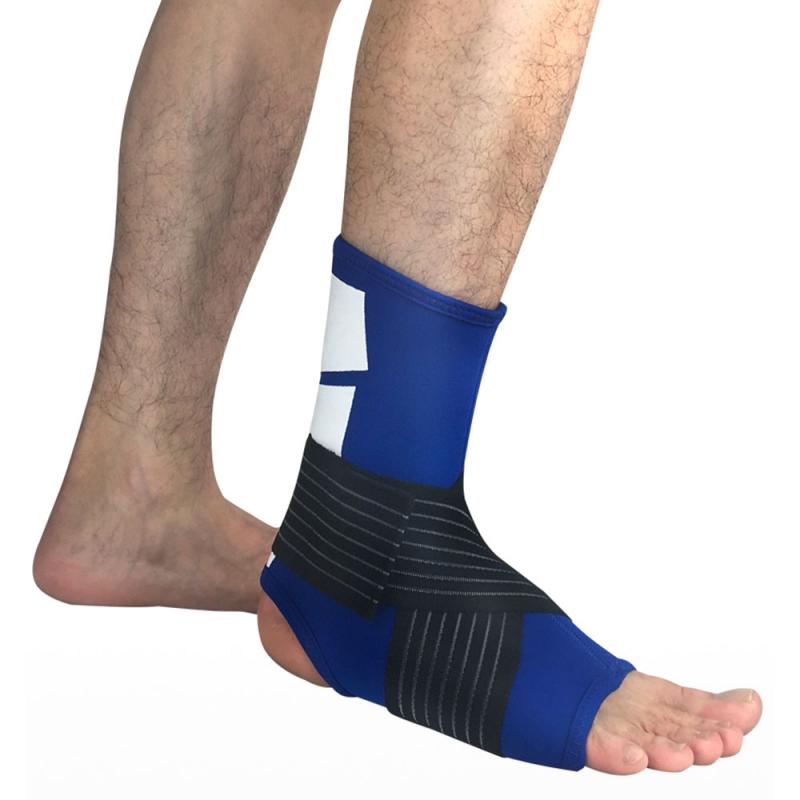 Elastic Bandage Sports Ankle Support Kneepad Patella Protector Brace Spring Knee Pad Basketball Running Compression Knee Sleeve