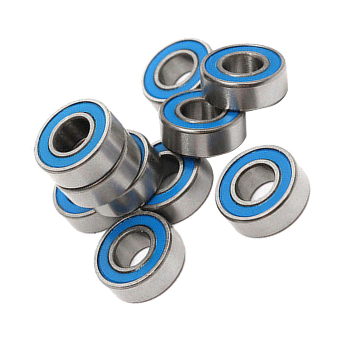 10Pcs MR115 2RS Ball Bearings 5x11x4mm For Traxxas Slash Rustler Stampede Wheel Cycling Accessories