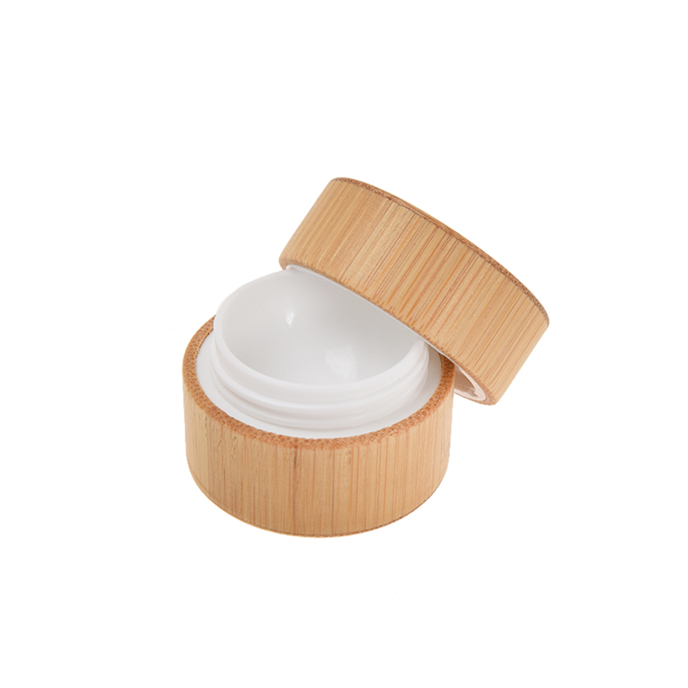 New 1Pcs Natural Bamboo Refillable Bottles 7 Sizes For Choice Cosmetics Jar Box For Face Cream Lotion Cosmetic Containers