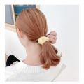 Pack of 2 Faux Mink Fur Elastic Hair band Winter Candy Color Hair Scrunchies Macaron Hair Tie