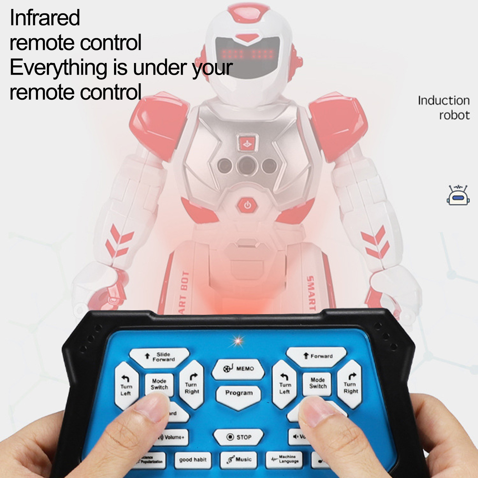 RC Remote Control Robot Smart Action Walk Sing Dance Action Figure Gesture Sensor Toys Gift for Children Kids Gifts