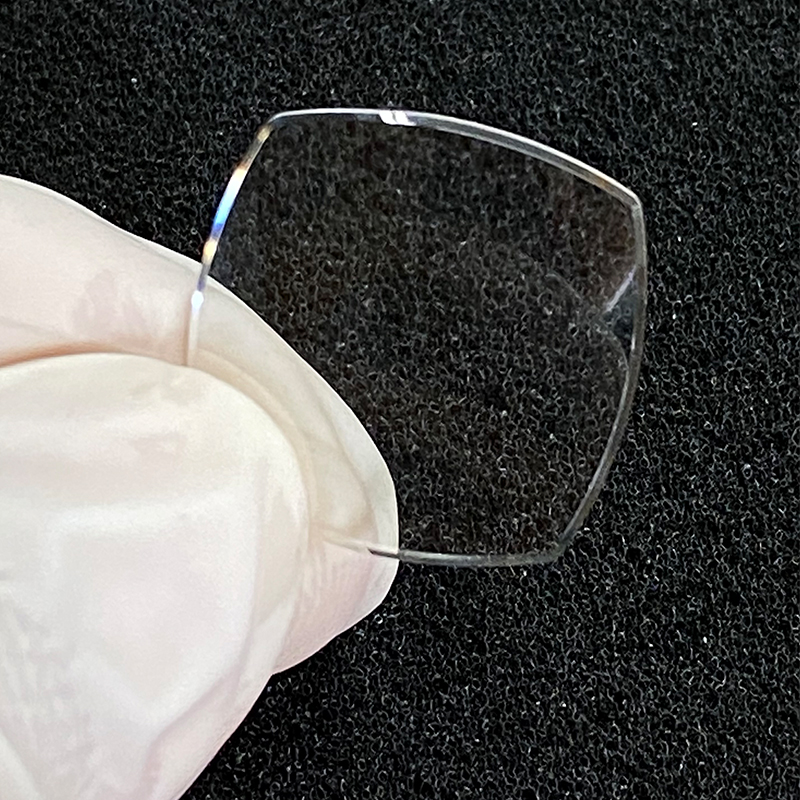 square watch glass watch parts