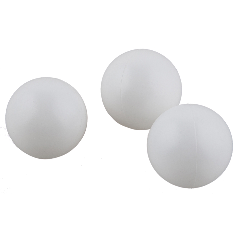 Pack of 12 Plain White Unbranded Table Tennis balls