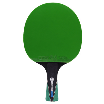 Two Table tennis rackets long handle pure blade rubber with double face pimples in ping pong rackets with free gifts