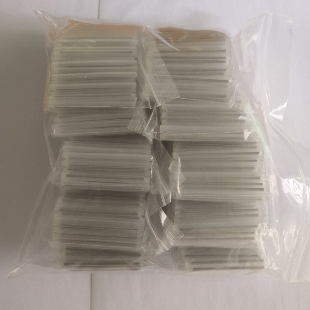 1000pcs/lot Protection Epissure 45mm Smoove Fiber Optic Splice Protector Tubo Cable Heat Shrink Tube Protector Sleeves