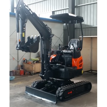 chinese minibagger 2t excavator with rubber track