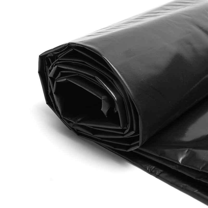 4 Size Black Fish Pond Liner Cloth Home Garden Pool Reinforced HDPE Heavy Landscaping Pool Pond Waterproof Liner Cloth New