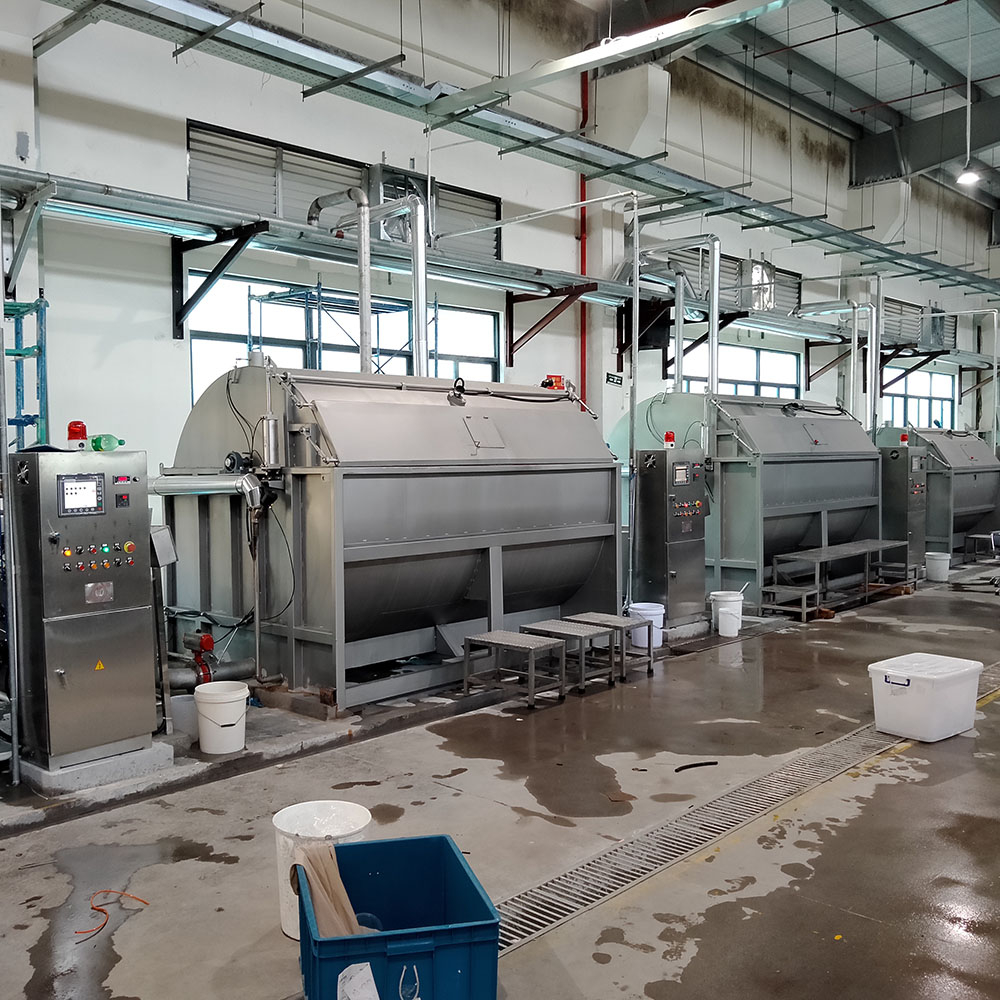 Textile industrial garment dyeing machine