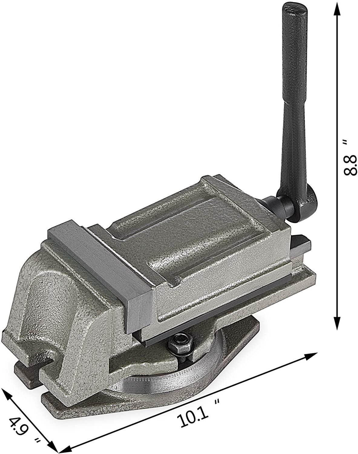 100MM Precision Swivel Rotating Base Machine Bench Lathe Milling Vice