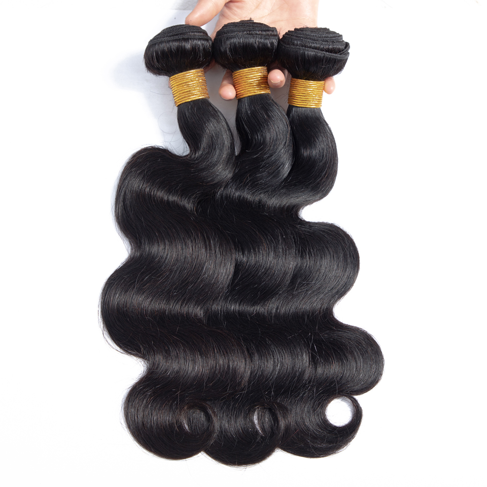 LEVITA body wave 3 bundles cheap 100% human hair 3 bundles deals Peruvian brazilian hair weave bundles non-remy hair extension