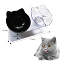 Non-Slip Double Cat Dog Bowl With Stand Cat Water Bowl For Cats Food Pet Bowls For Dogs Feeder Pet Feeding