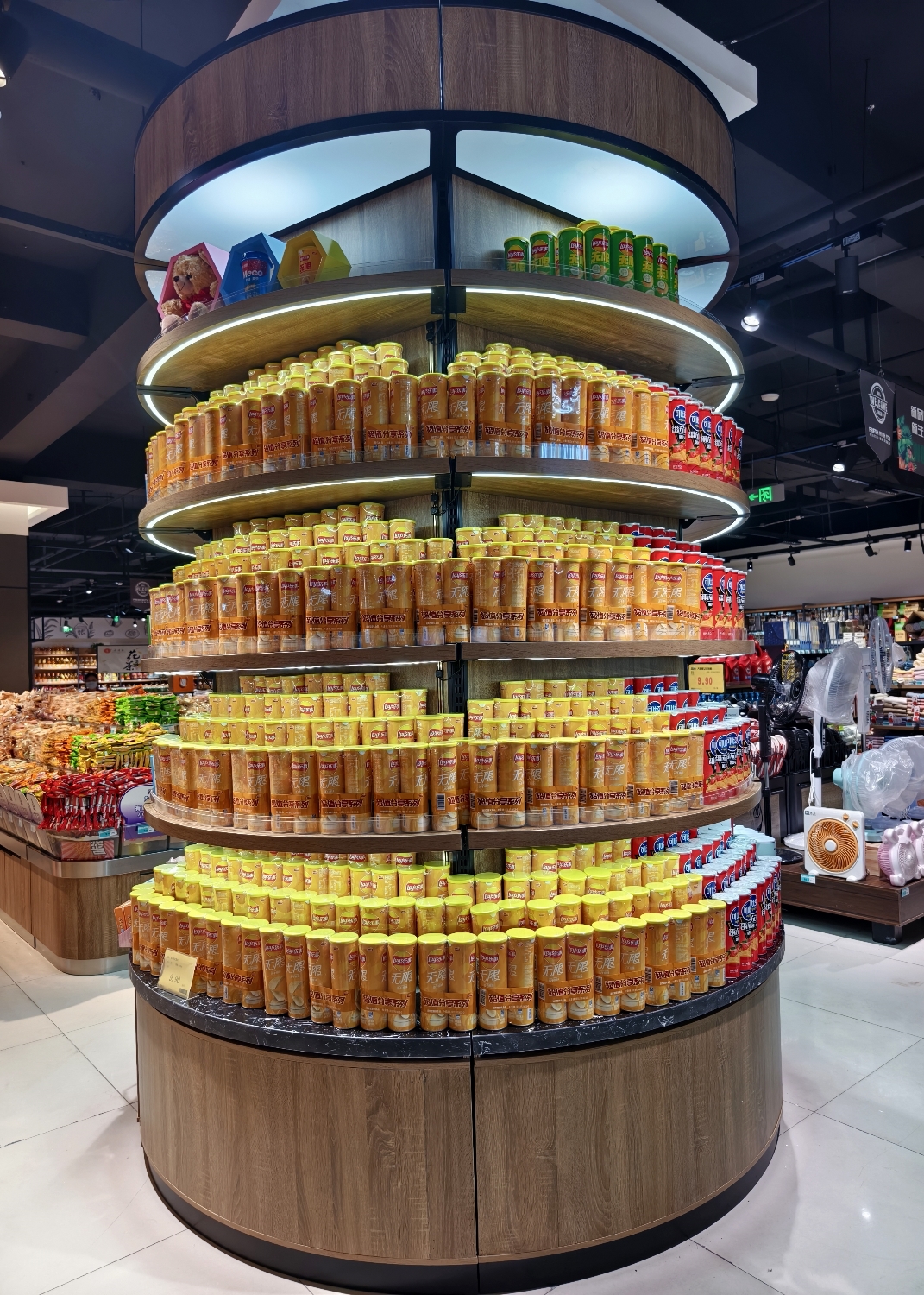 Cylindrical Shelves