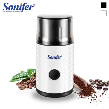 Electric Coffee Grinder Maker Beans Mill Herbs Nuts Stainless Steel 220V Sonifer