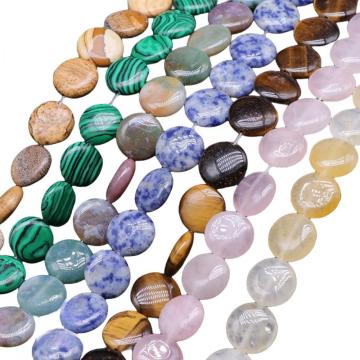 Natural Stone Agate Round Shape Diy Loose Beads Crystal 10x6MM Diy Beads for Jewelry Making 1Strand 15.5
