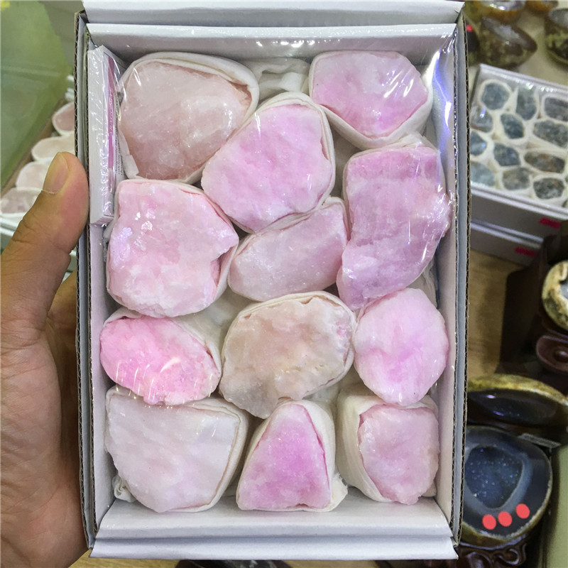 Natural Quartz Crystal Rough Gemstones and Minerals Healing Raw Stones as Gifts