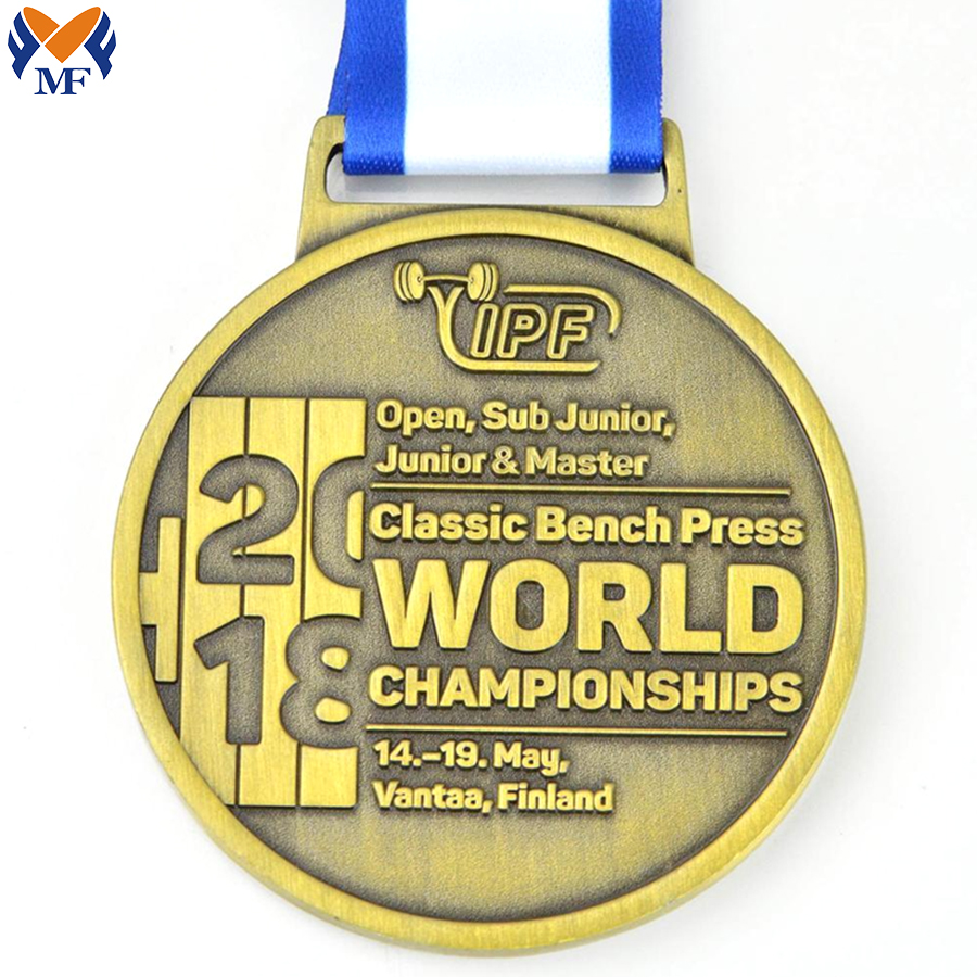 Gold Metal Medal For Sale