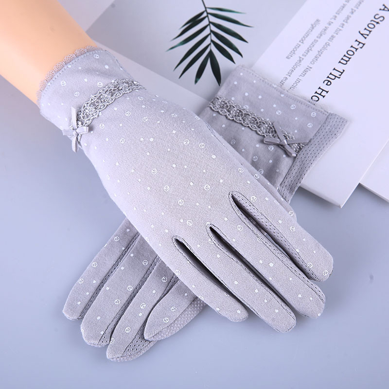 Women Driving Gloves Summer Autumn Breathable Stretch Gloves Touch Screen Sunscreen Anti Uv Slip Resistant Glove Black Pink