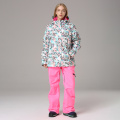 Ski Suit Women Winter Thicken Ski wear Waterproof Moutian Ski Jacket Snowboard Set Pants snow jacket and pants Female