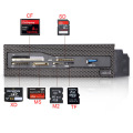 Pc 5.25" Bay Mesh All In one USB Front Panel CF/XD/MS/M2/SD/TF Internal USB 2 .0 Card Reader USB Flash Memory,1 USB 3.0 Port