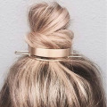 Unique Hair Stick 2020 Metal Gold Filled Round Hair Accessories Chic Bun Holder Original Bun Cage Femme Hair Jewelry