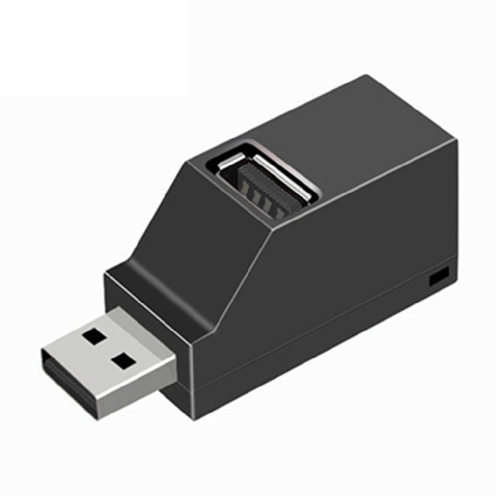 Mini Portable HUB3 Port Splitter In-line USB HUB Extension Hub Fast Transmission High Performance Fast Heat Dissipation