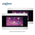 Jeatone 7 Inch Monitor 1200TVL Doorbell Camera Video Intercom System for House Ship from Russian Motion Detection Access Control