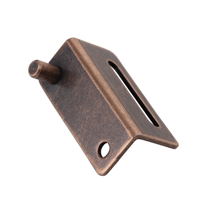 1set Iron Cabinet Hinge Punch-free Wood Door Pivot Hinge Easy To Install Thicken Cupboard gap Accessories Furniture Hardware