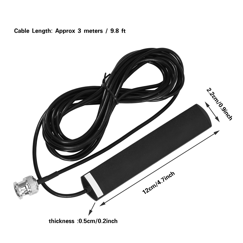 SOONHUA 3dB Gain Glass Mount Car Mobile Radio Antenna With BNC Connector Communication Antenna For Wideband Scanner