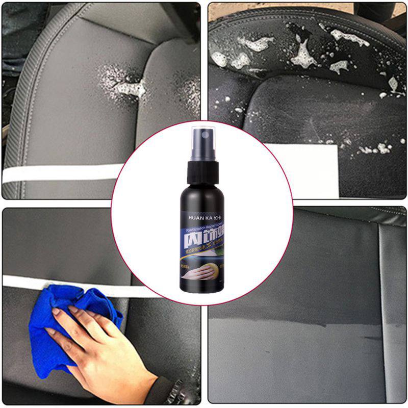 50ml Car Paint Care Polish Hydrophobic Coating Car Interior Leather Seats Glass Plastic Maintenance Clean Detergent Refurbisher