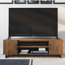 Simple Wood Tv Stand with Storage